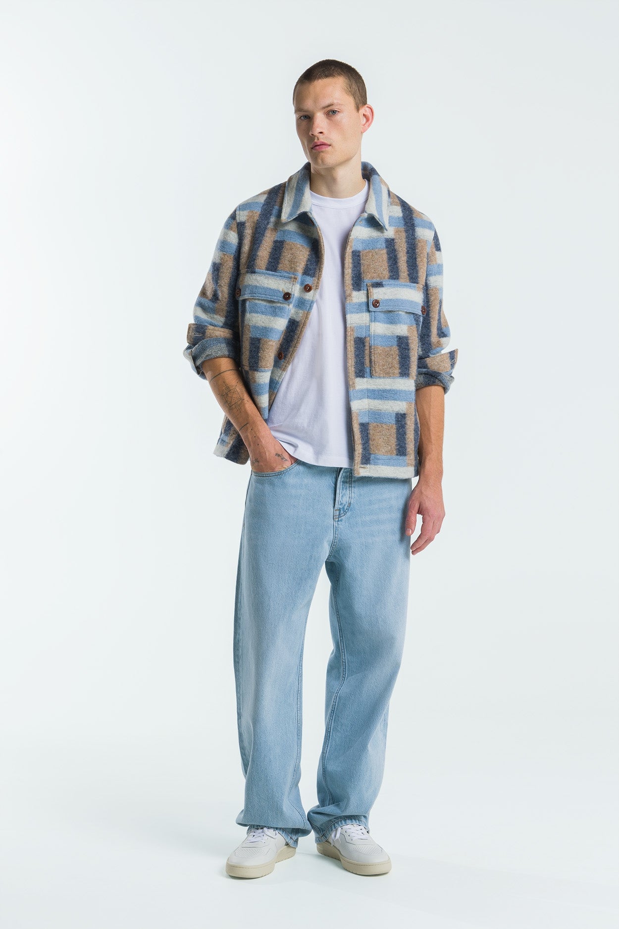 Veste DONOVAN Square Jacquard