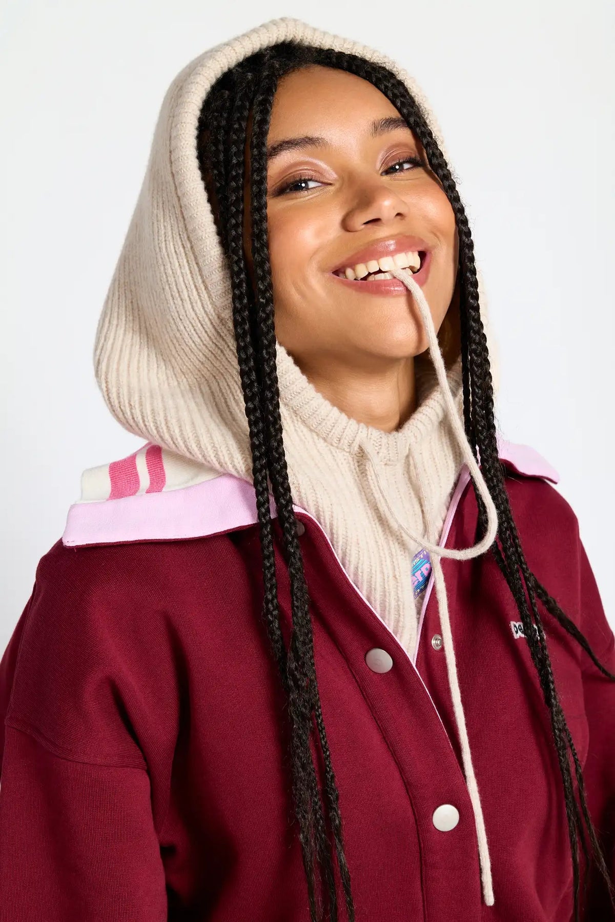 Cagoule Billie - 100 % laine d'agneau (5 coloris disponibles)