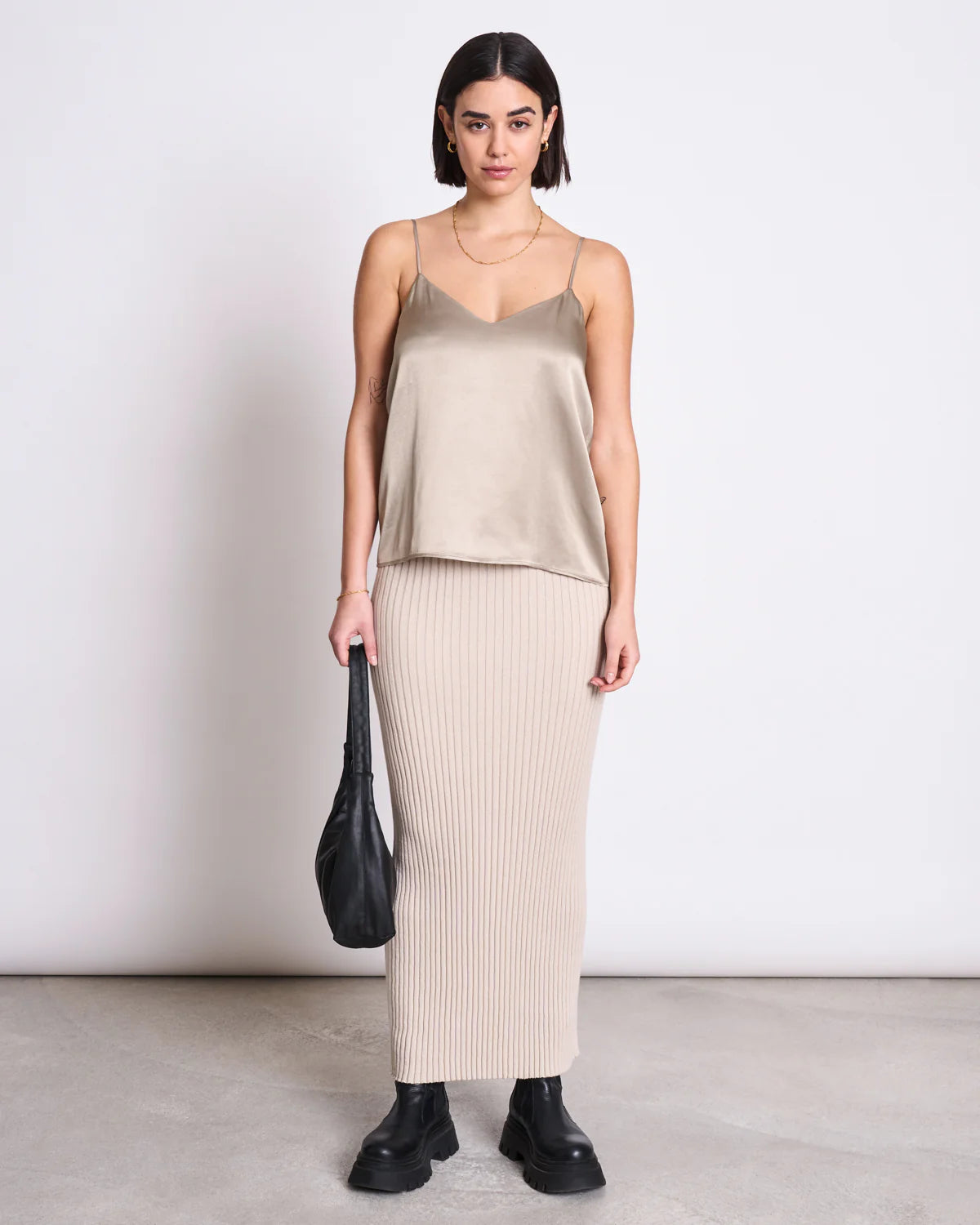 Top MAUD silver Grey