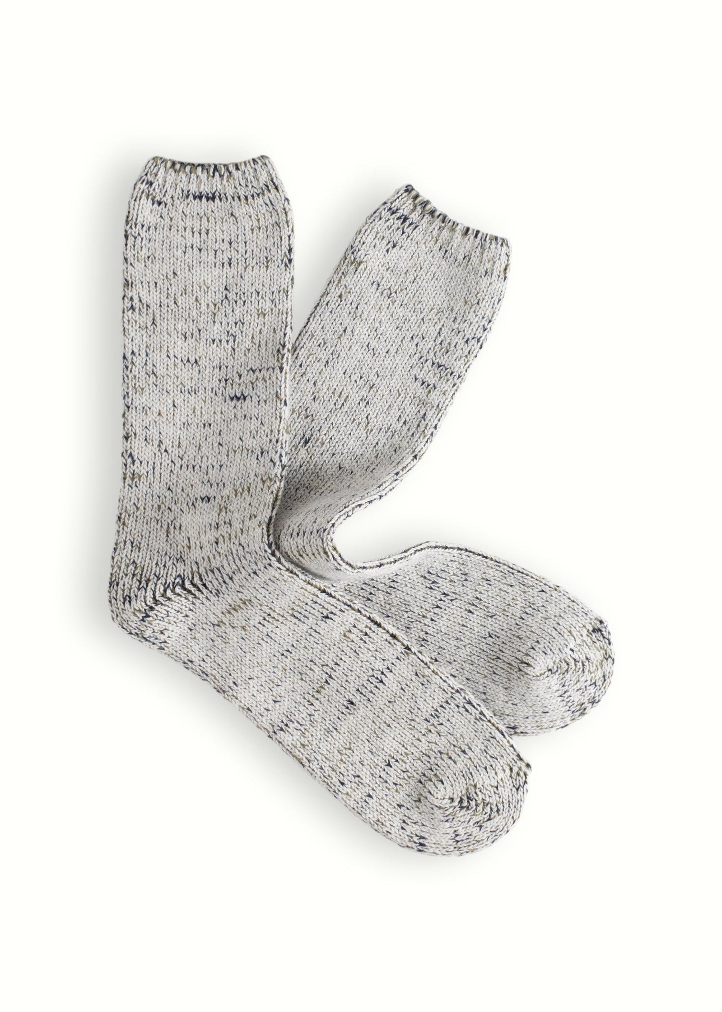 Chaussettes en laine recyclée - gris clair
