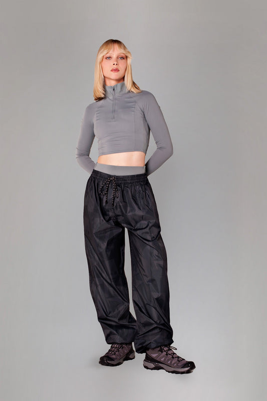 Back to Black Pantalon de pluie - Noir