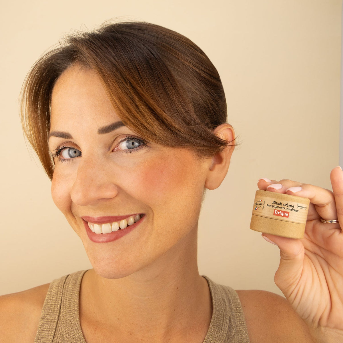 Blush crème aux pigments minéraux