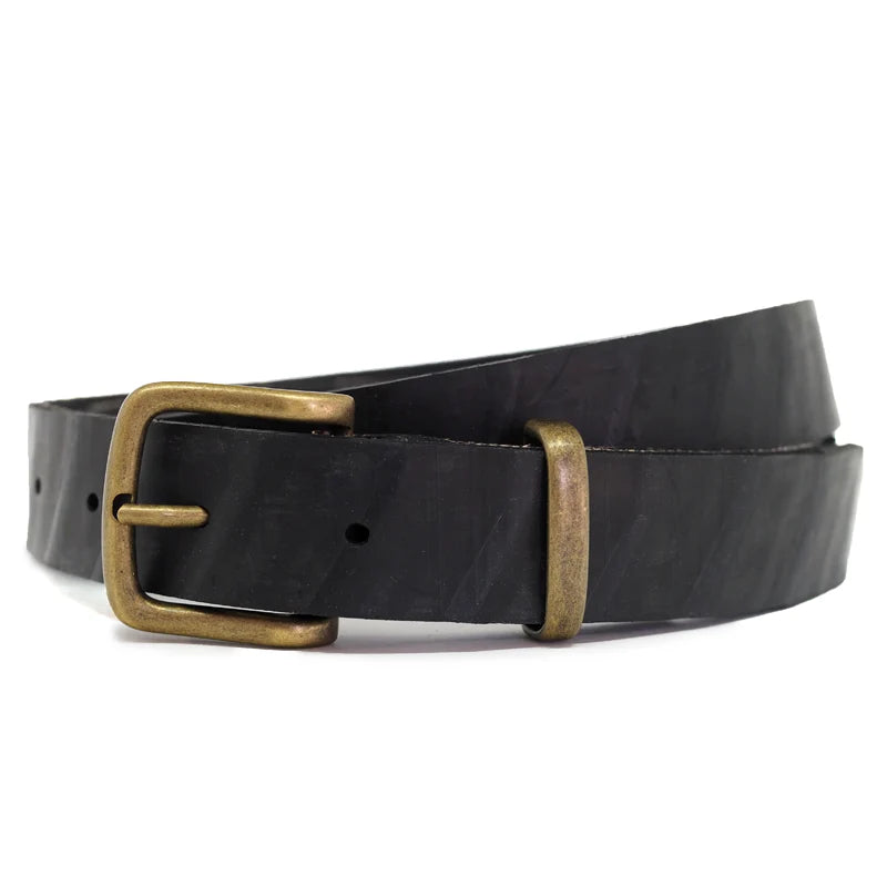 Ceinture Pneu de Voiture lisse (boucle en laiton)