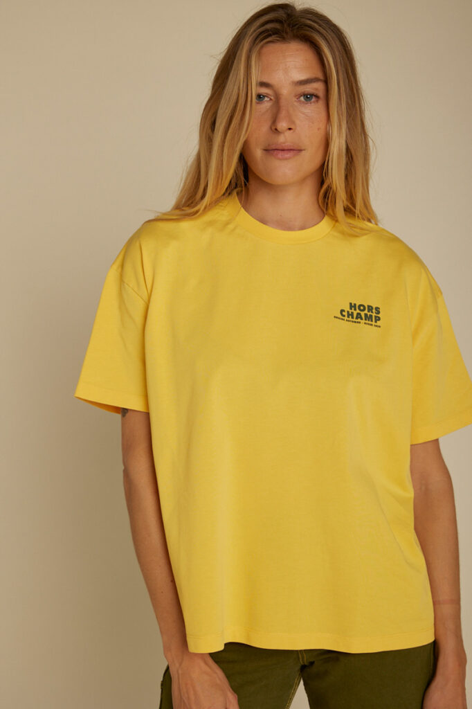 T-shirt PÉTALE - Hors champs (jaune)