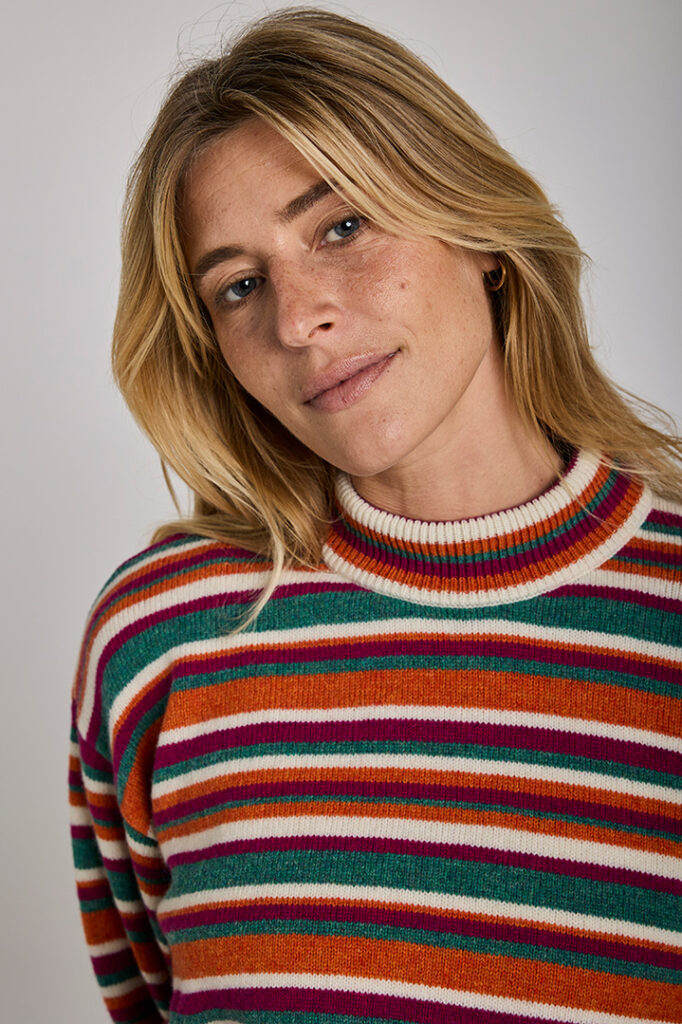 Pull SAVEUR - rayures multi