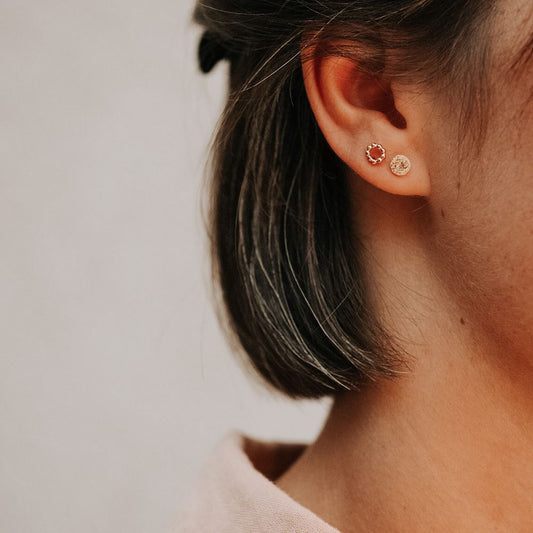 Boucle d'oreille Clio (argent 925)