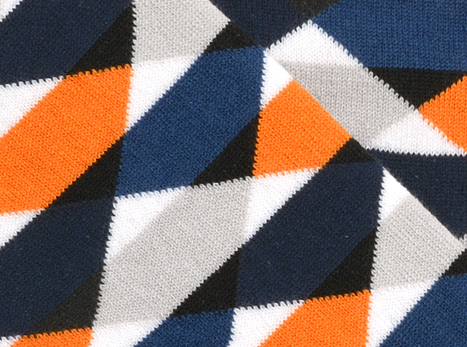 Chaussettes Mount Fuji - Orange