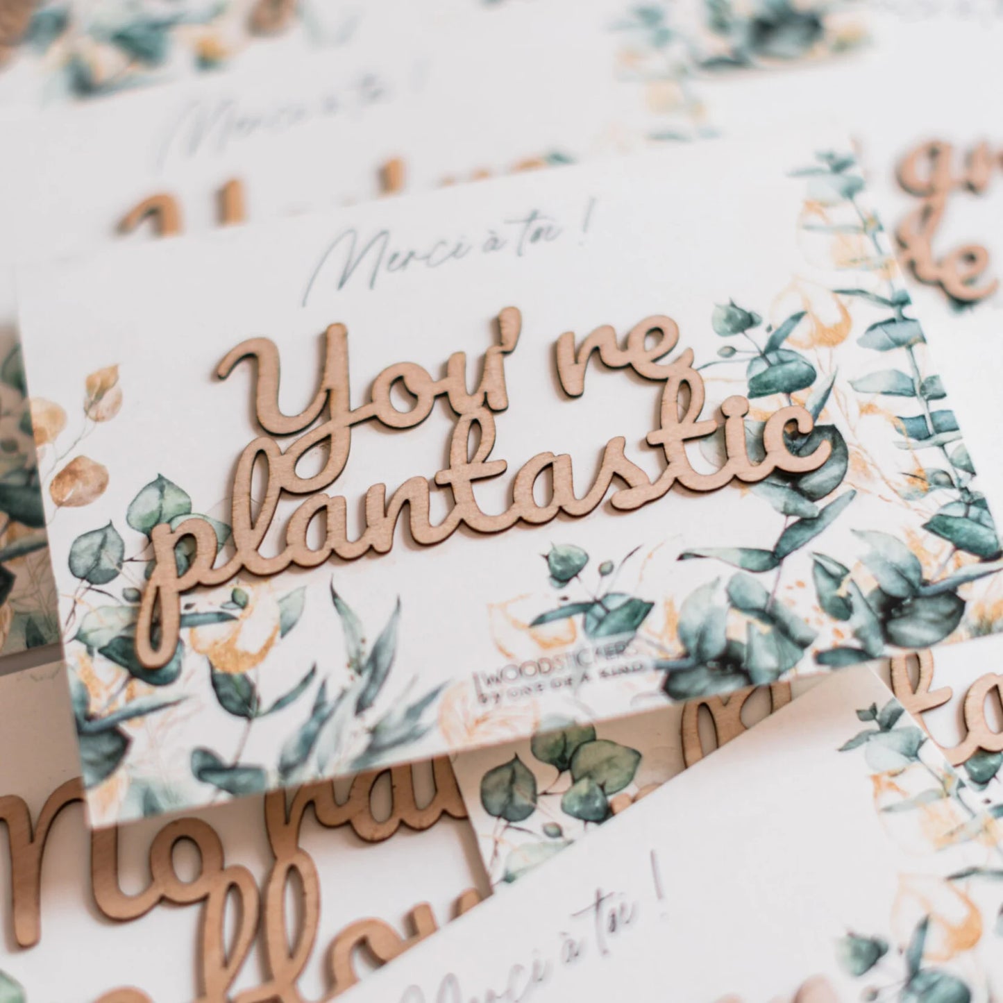 Stickers en bois - OOAK Creation