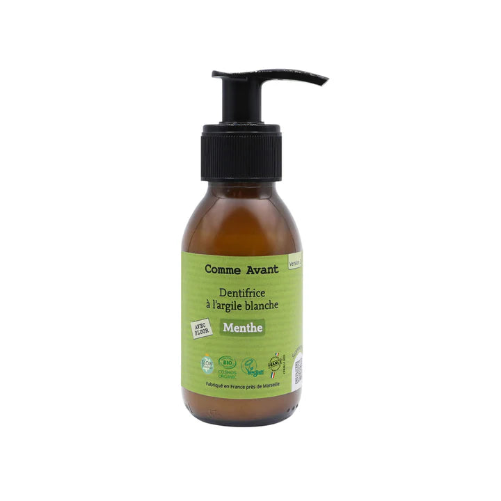 Dentifrice en pâte à la menthe
