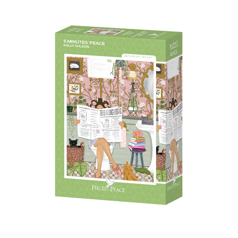 Mini puzzle 96 pièces - 5 minutes' peace