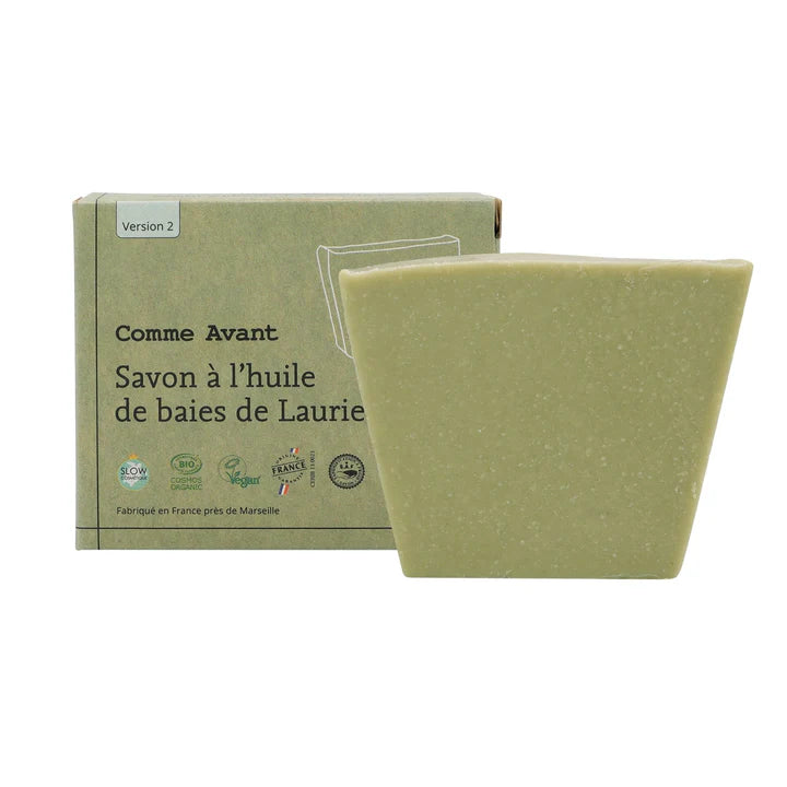 Savon enrichi à l'huile de baies de laurier - 100g