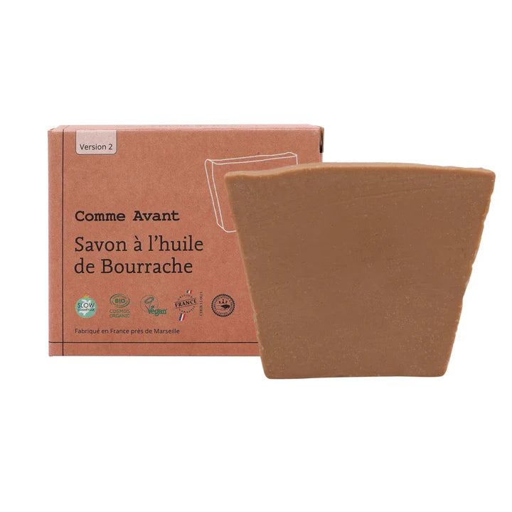 Savon enrichi à l'huile de bourrache - 100g