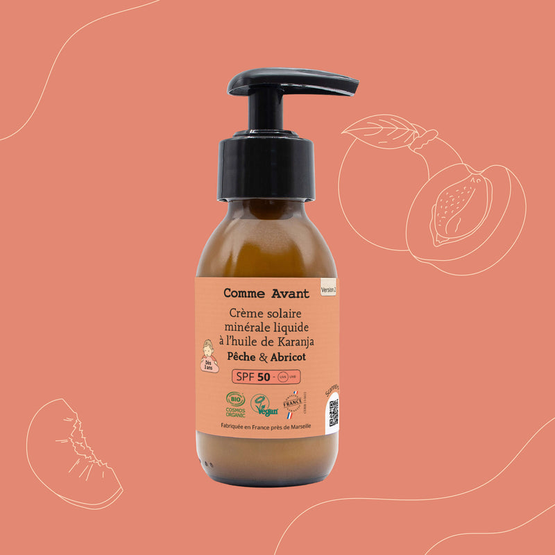 Crème solaire SPF50 - LIQUIDE