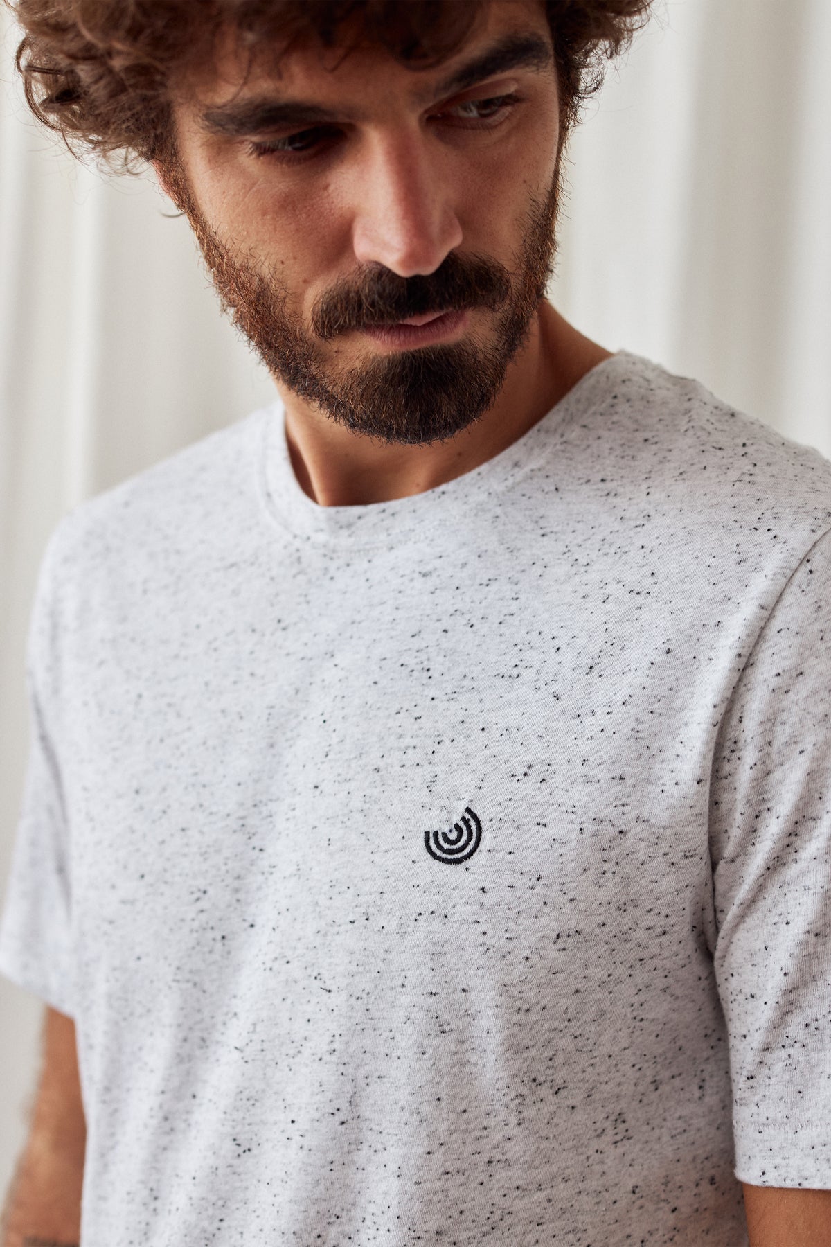 T-shirt QALITO - gris moucheté