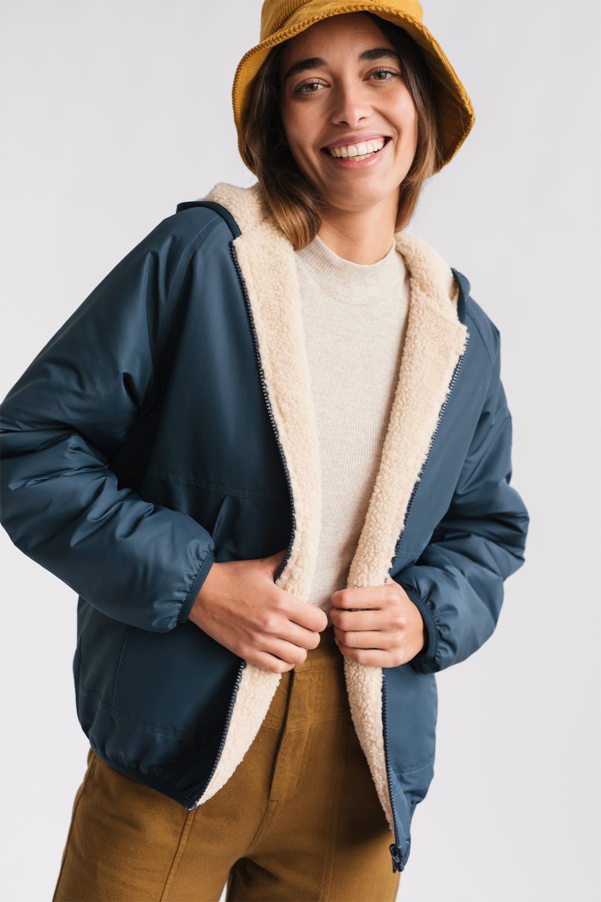 Veste réversible CROZIER - Bleu Orion