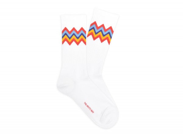 Chaussettes Vinicunca Blanc/Corail