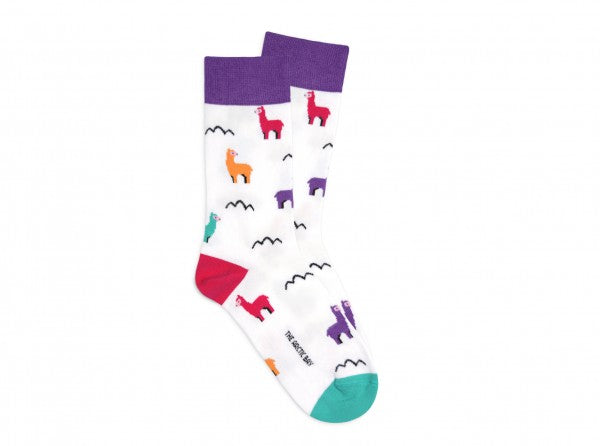 Chaussettes Lama Blanc