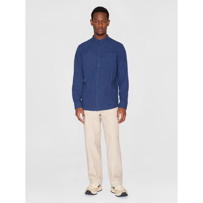 Chemise regular-fit en flanelle - Estate blue