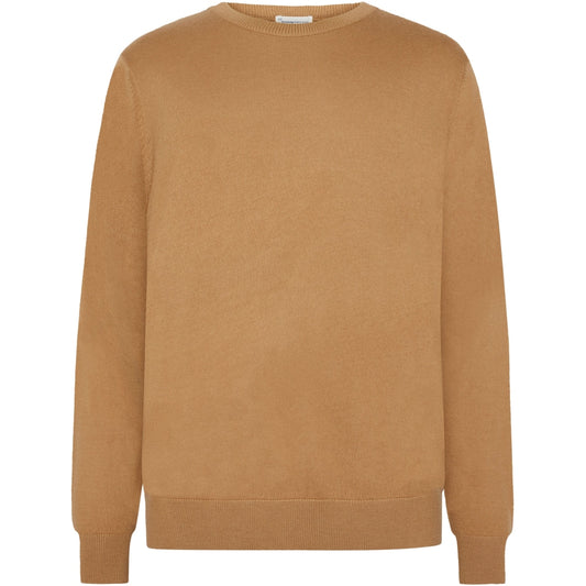 Pull en maille à col rond - Laine mérinos - Cinnamon