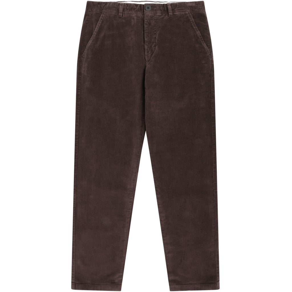 Chino CHUCK en velours côtelé - Chocolat