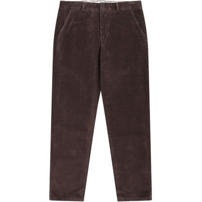 Chino CHUCK en velours côtelé - Chocolat