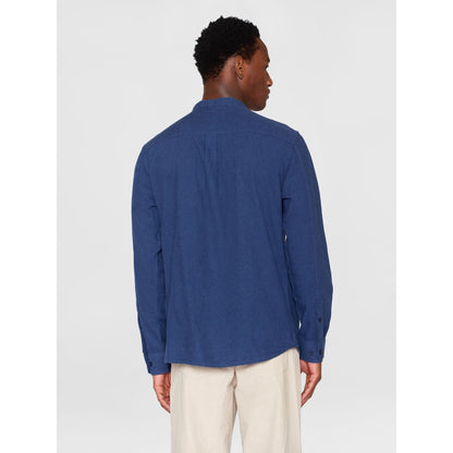 Chemise regular-fit en flanelle - Estate blue