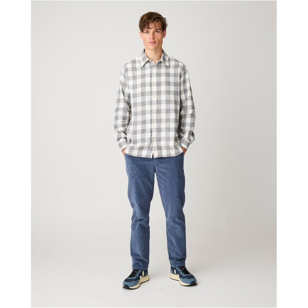 Chino CHUCK en velours côtelé - Vintage Indigo
