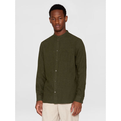 Chemise en flanelle de coton biologique - Forest Night