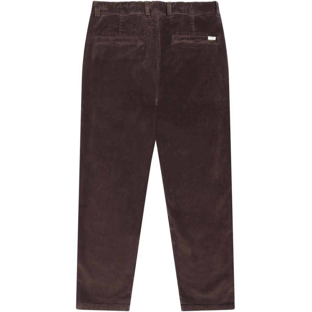 Chino CHUCK en velours côtelé - Chocolat