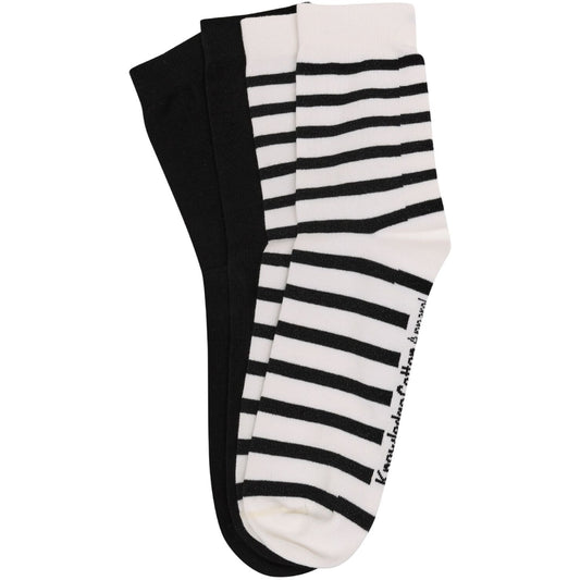 2-pack chaussettes classiques - lignées