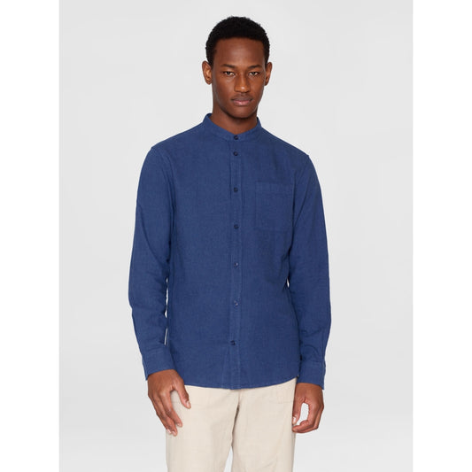 Chemise regular-fit en flanelle - Estate blue