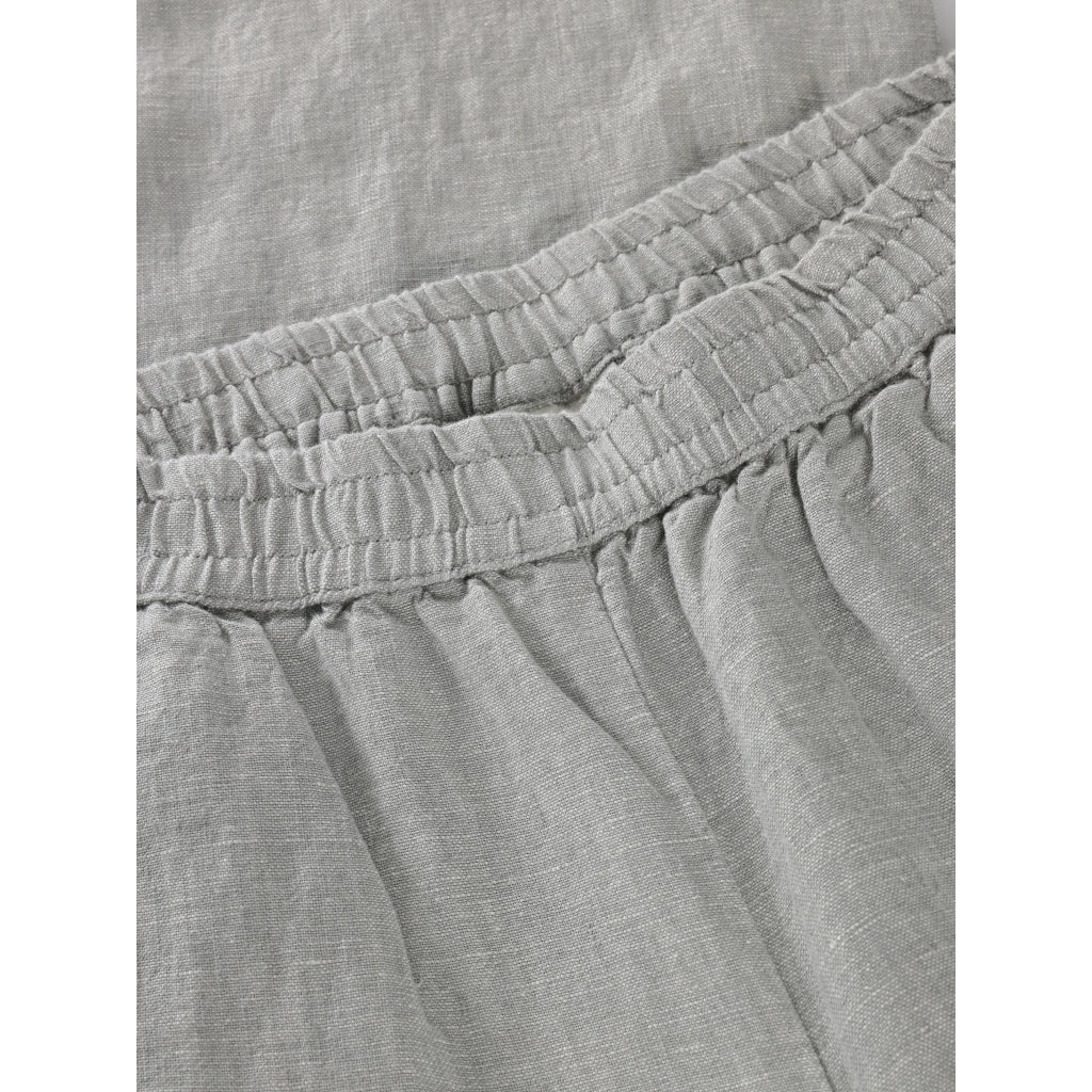 Pantalon ample POSEY en lin - Ultimate Grey