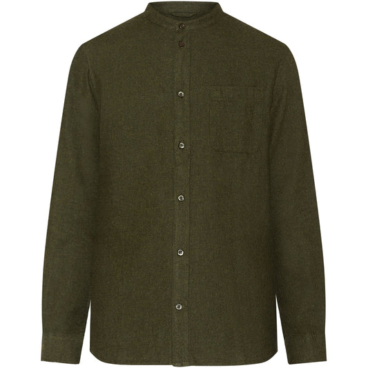Chemise en flanelle de coton biologique - Forest Night