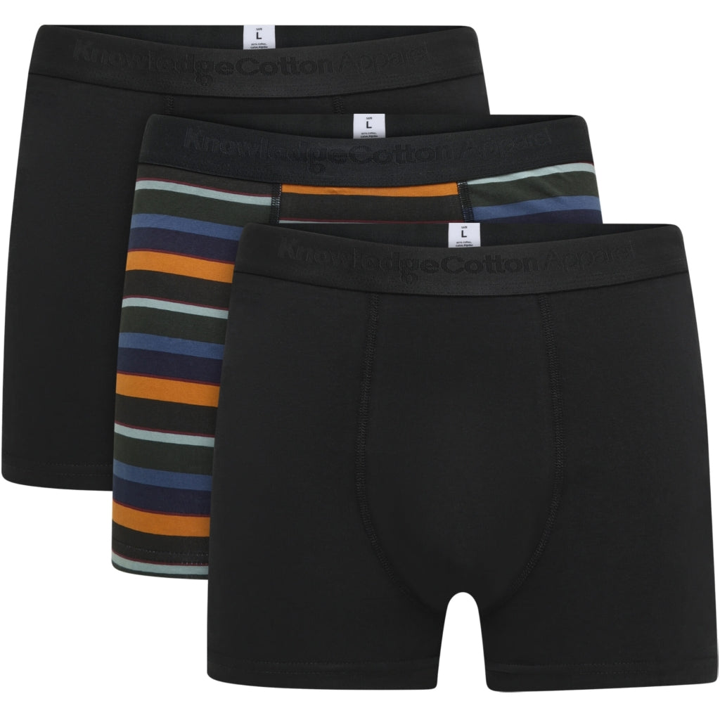Calçons 3-pack - Noir/Rayé