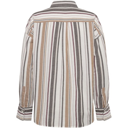 Chemise lignée en coton bio