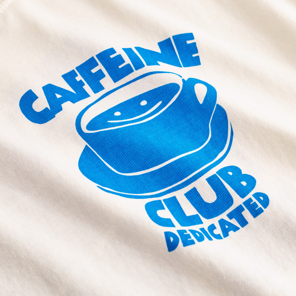 T-shirt STOCKHOLM Caffeine Club - Blanc