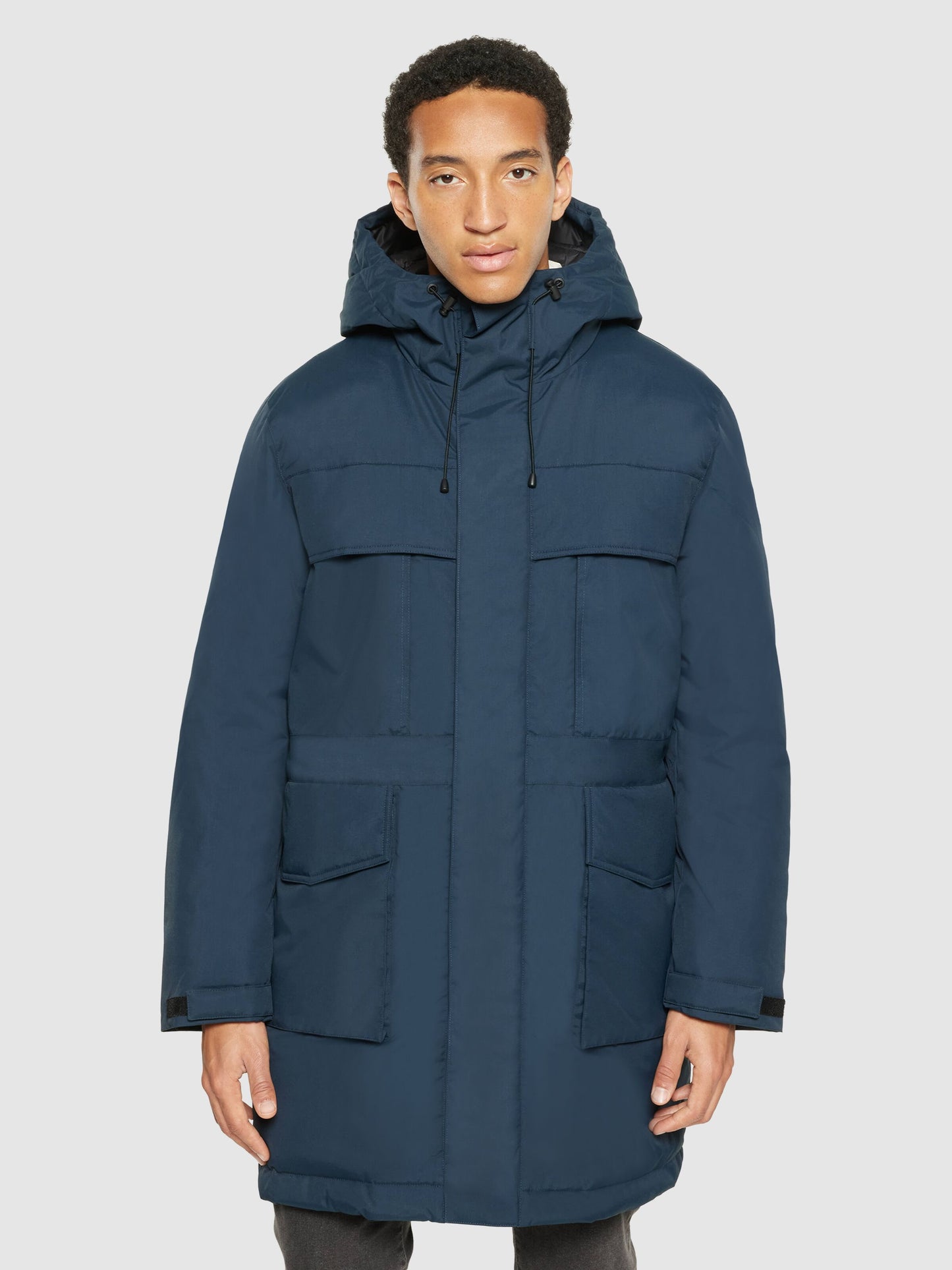 Manteau Apex Canvas long padded coat Total Eclipse