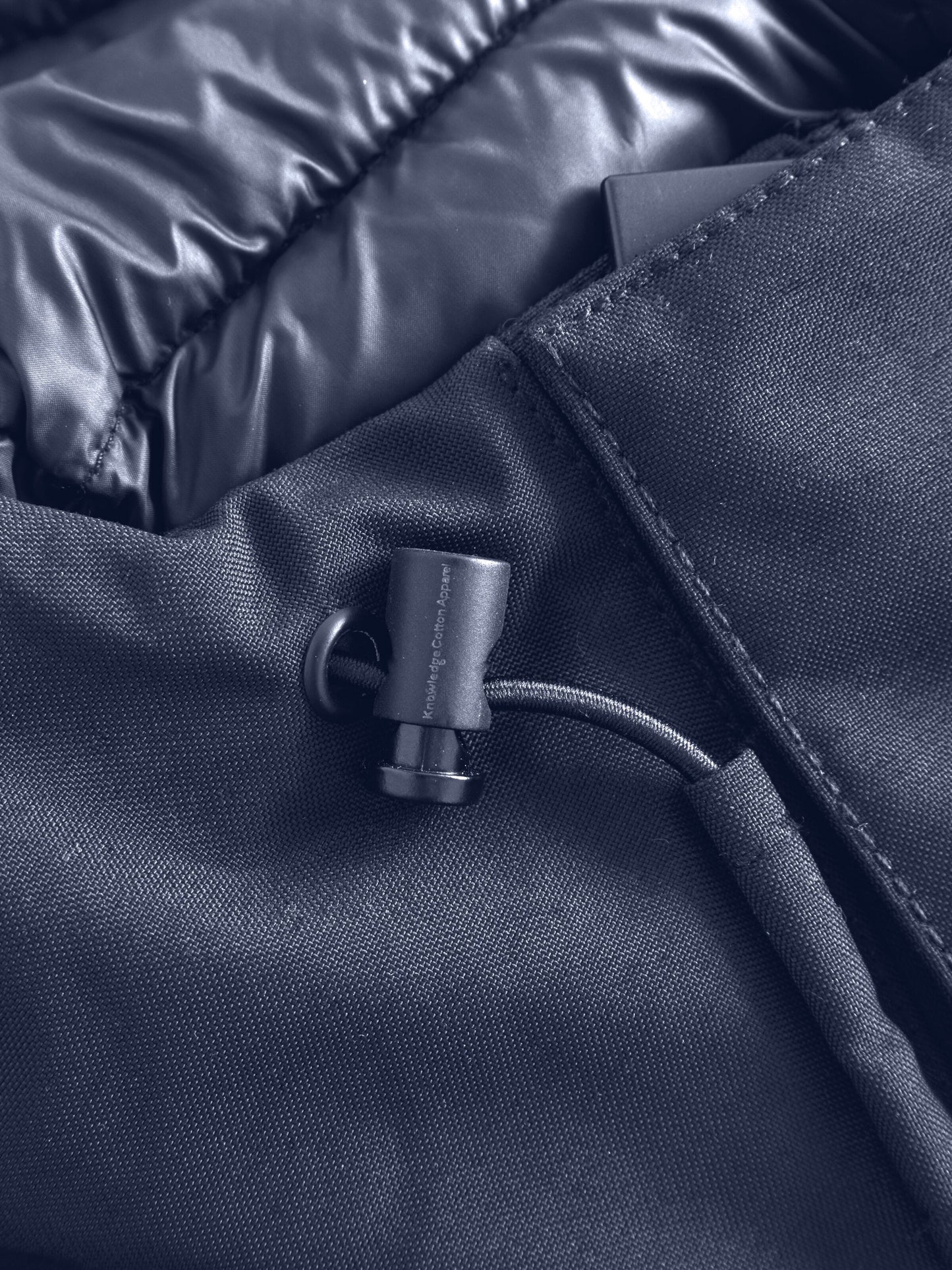 Manteau Apex Canvas long padded coat Total Eclipse