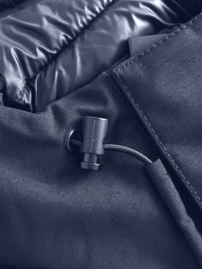 Manteau Apex Canvas long padded coat Total Eclipse