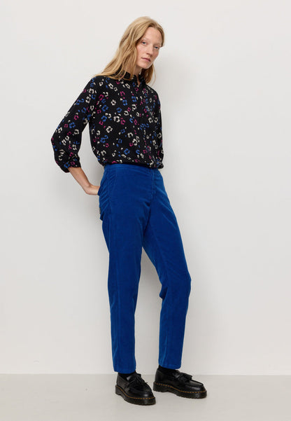 Pantalon CALLUNA en velours côtelé - Electric blue