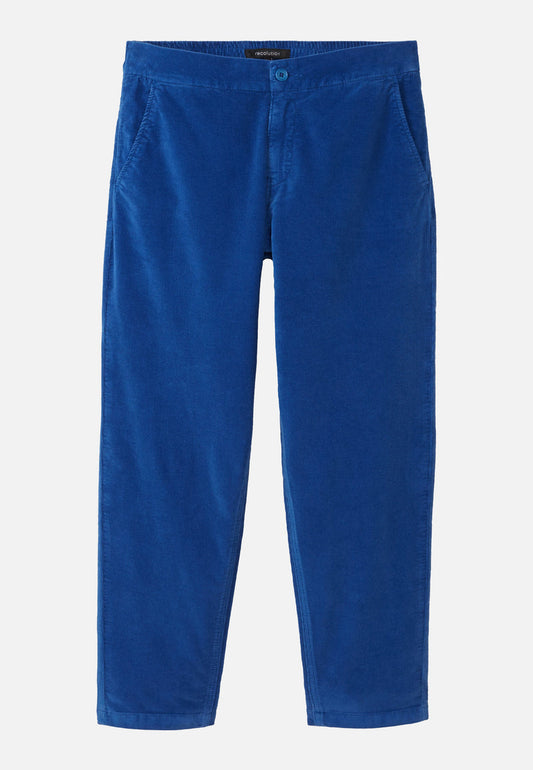 Pantalon CALLUNA en velours côtelé - Electric blue