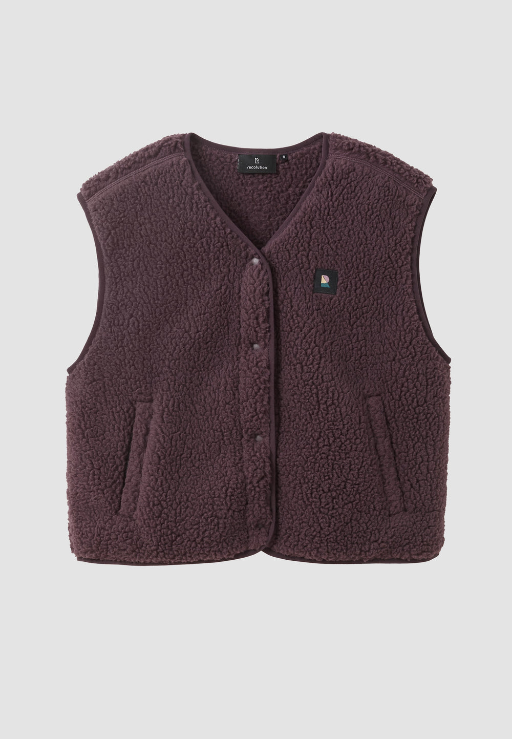 Veste teddy sans manches FARGESIA - 2 coloris disponibles