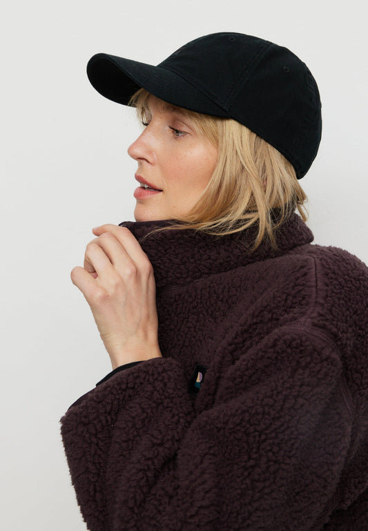 Veste teddy FORTUNELLA - Prune