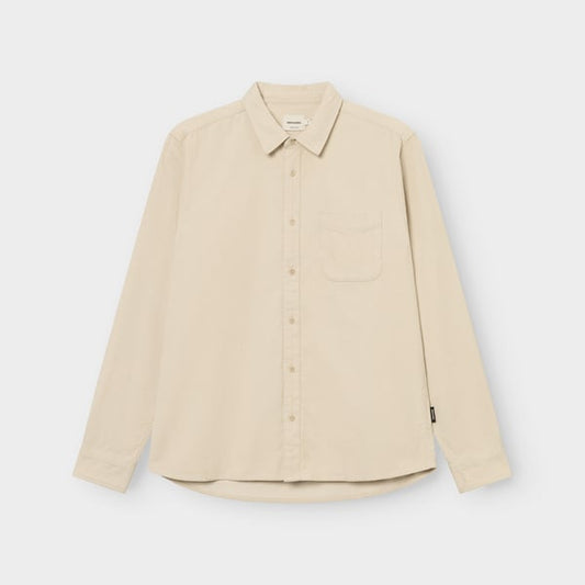 Chemise VARBERG en velours côtelé - écru