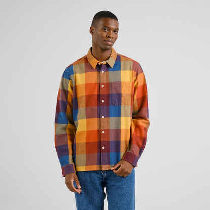 Chemise RUTE flannel à carreaux - multicolors