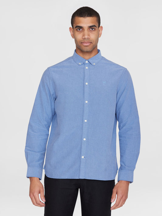 Chemise Harald Oxford regular fit - dark denim