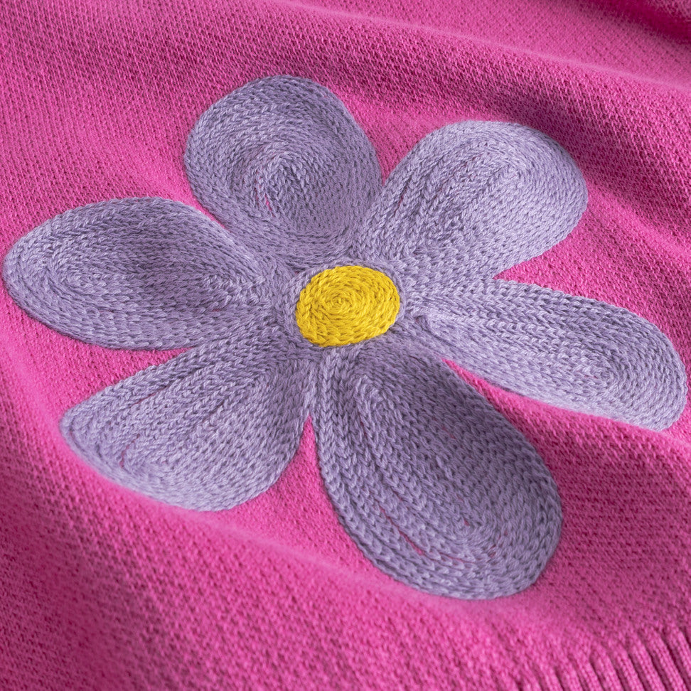 Cardigan KANAN fleurs - fushia