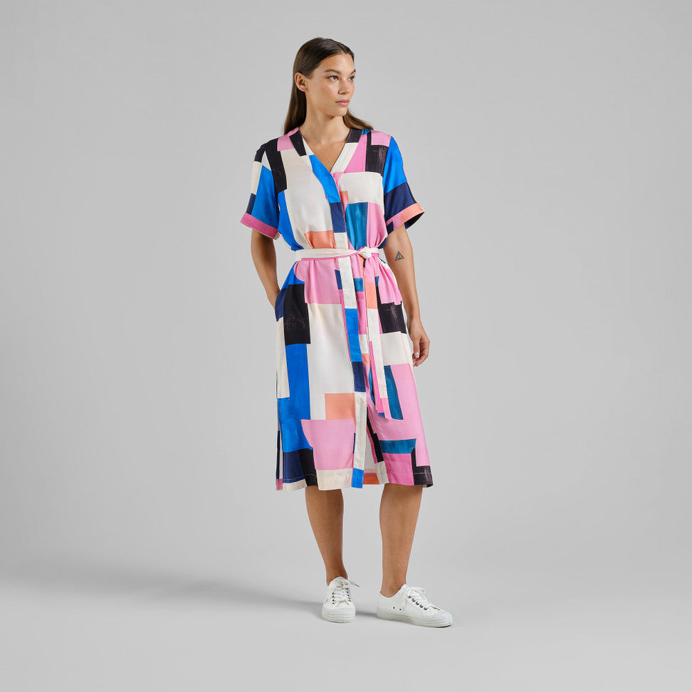 Robe KALLVIK Abstract Block - Multi Color
