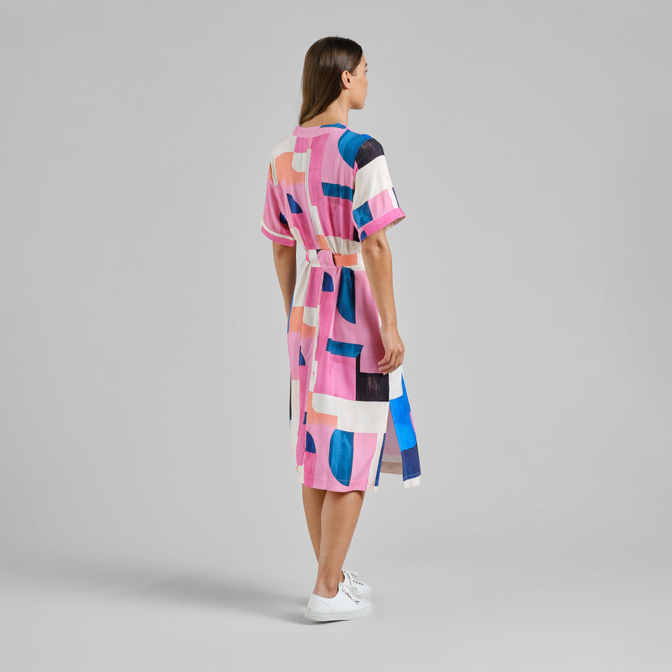 Robe KALLVIK Abstract Block - Multi Color