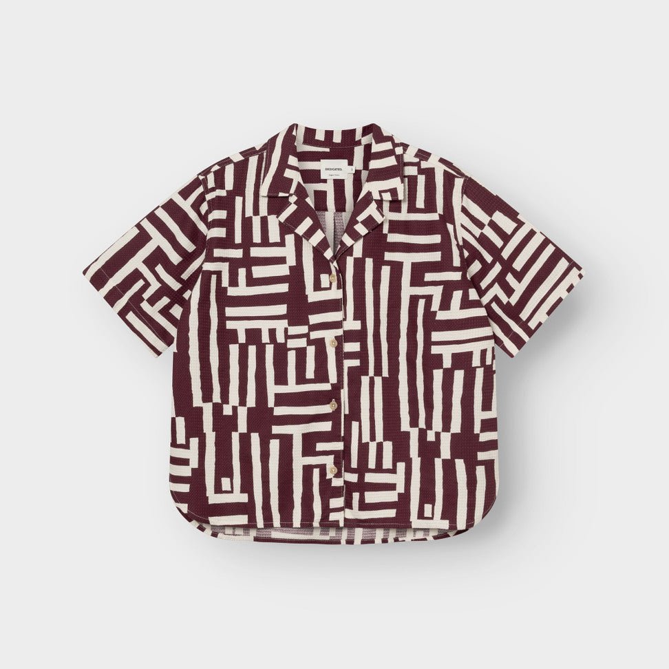 Chemise TORUP à motifs - Fig red